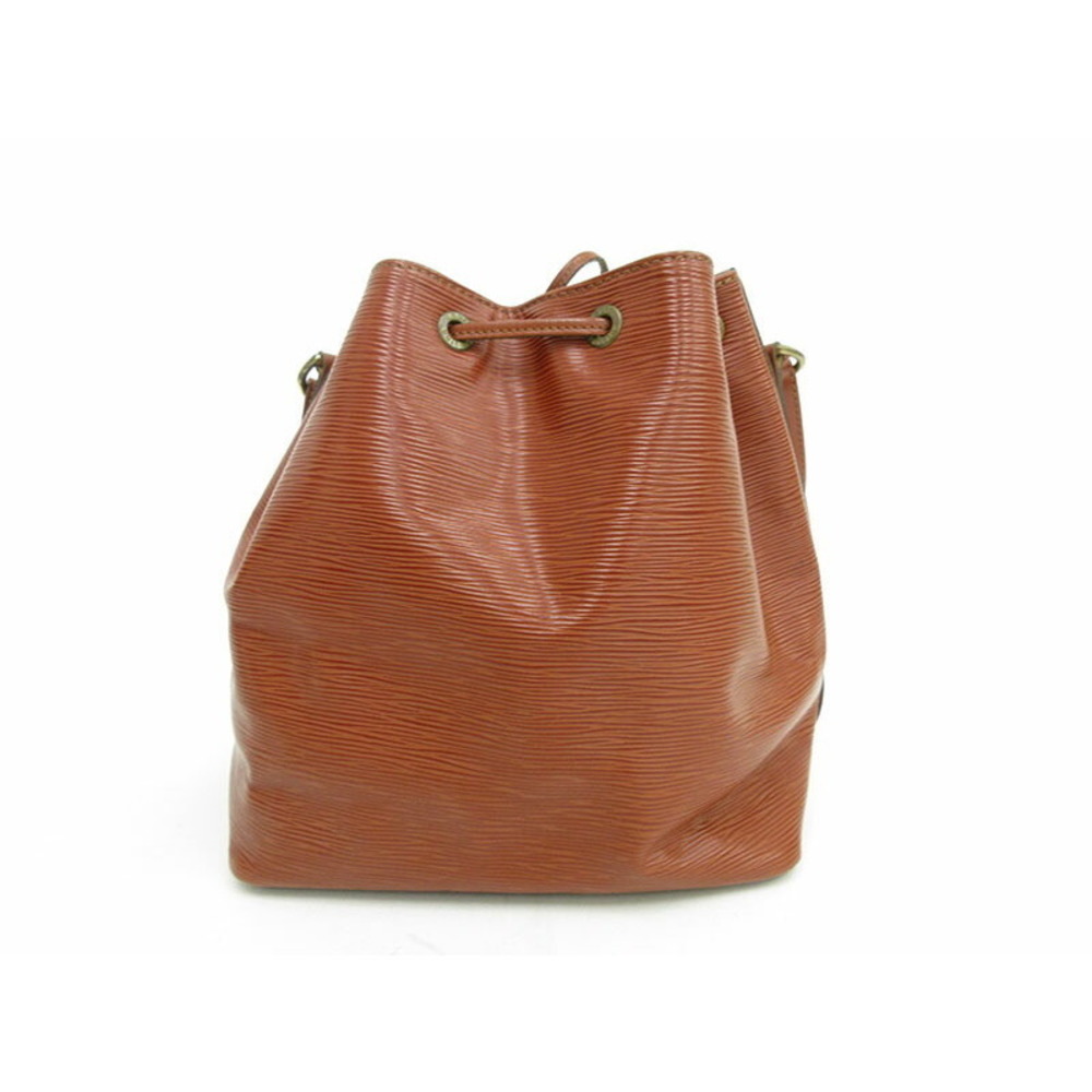 LOUIS VUITTON Epi Petit Noe Drawstring Shoulder Bag Kenya Brown - Picture 2 of 11